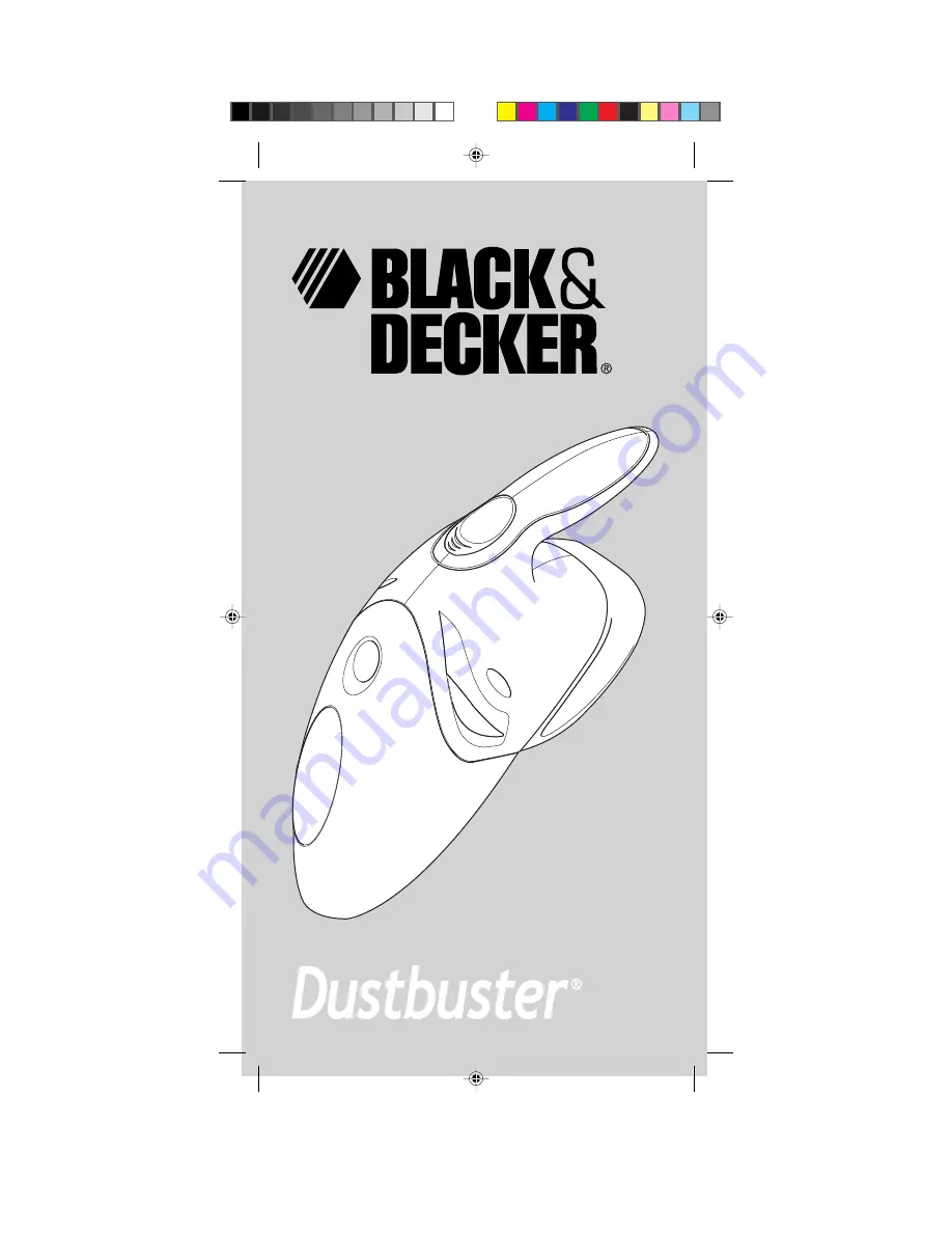 Black & Decker Dustbuster Manual Download Page 1