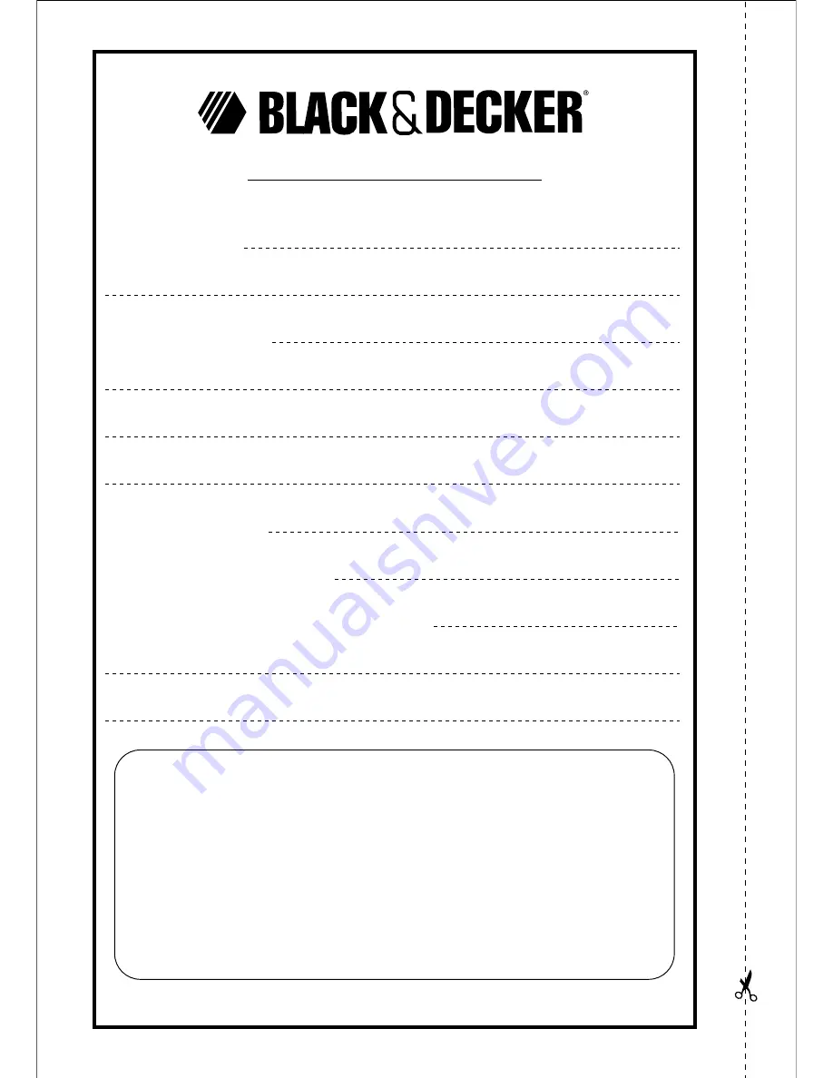 Black & Decker FX400 User Manual Download Page 28