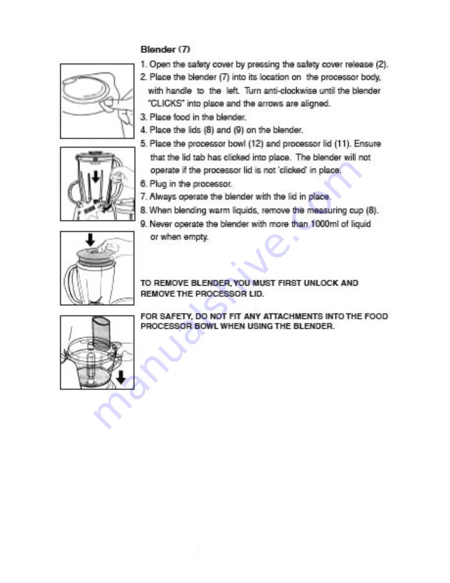 Black & Decker FX750 Use & Care Manual Download Page 10