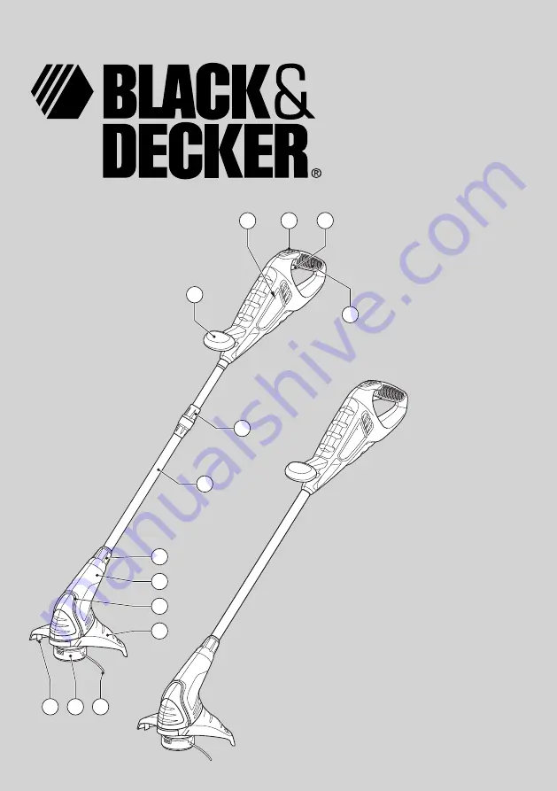 Black & Decker glc14 Manual Download Page 1