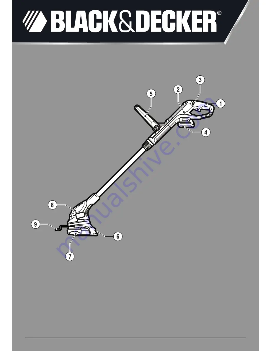 Black & Decker GLC1825L-XE Скачать руководство пользователя страница 1