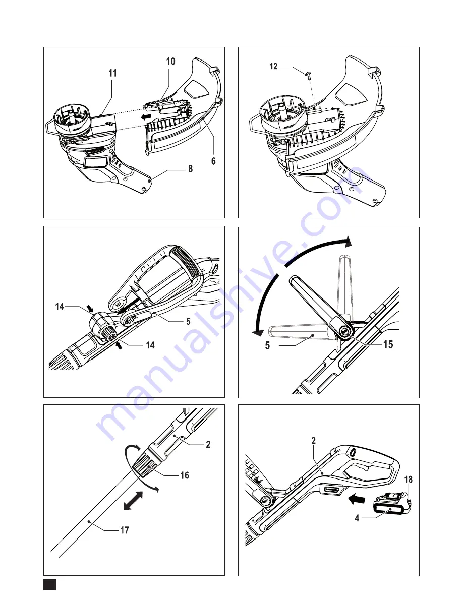 Black & Decker GLC1825L-XE Скачать руководство пользователя страница 2