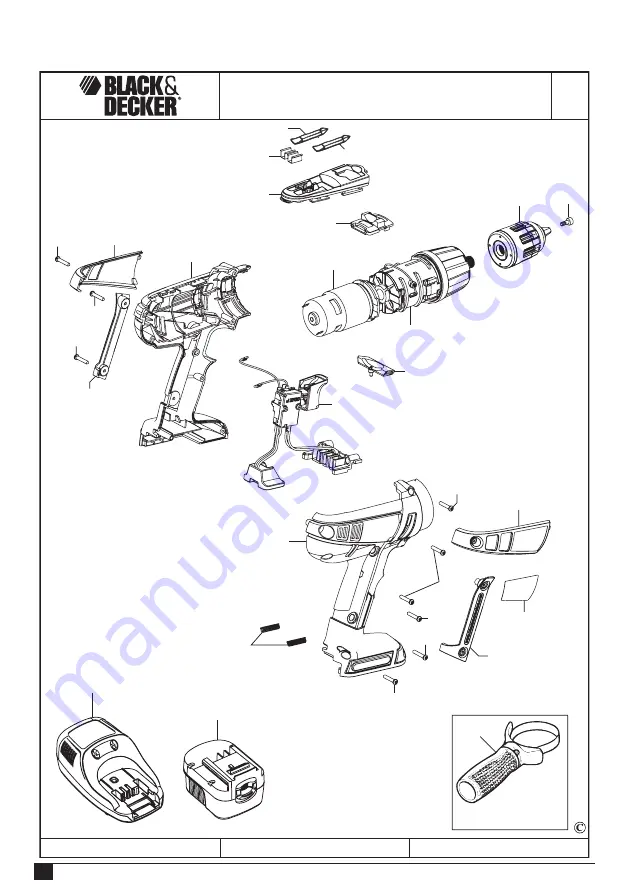 Black & Decker HP128F3 Manual Download Page 10