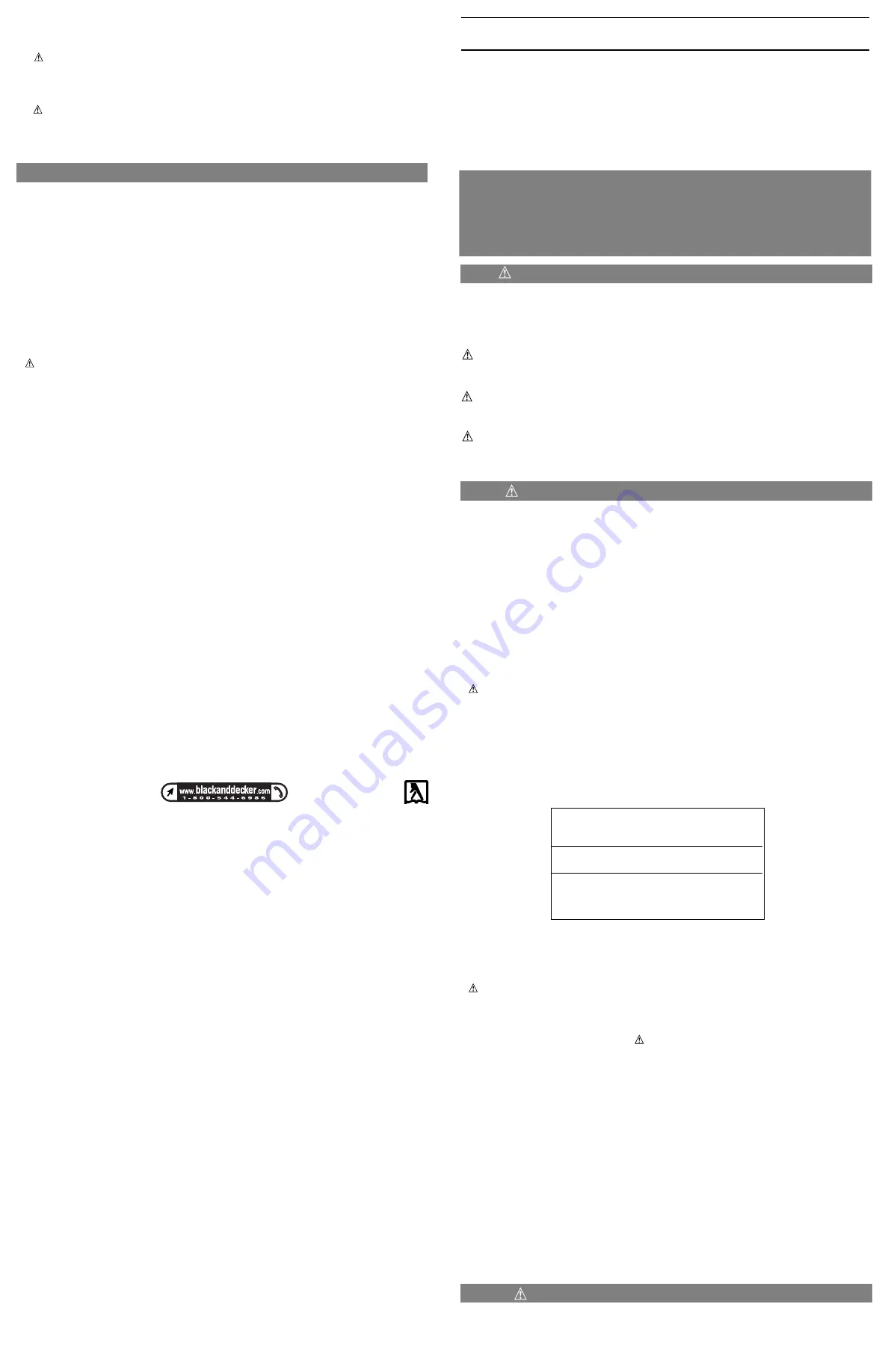 Black & Decker HT2000 Instruction Manual Download Page 2