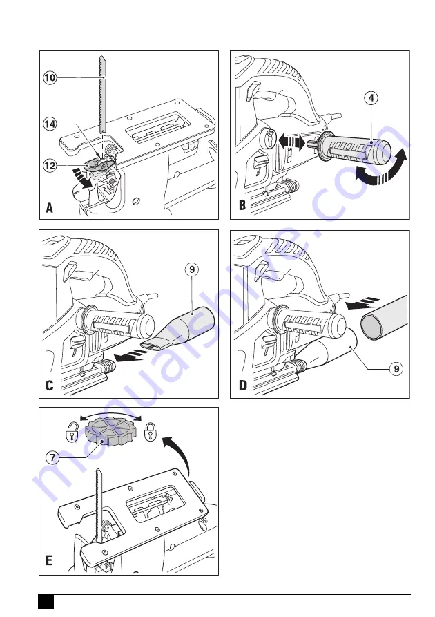 Black & Decker KS1000E Скачать руководство пользователя страница 2