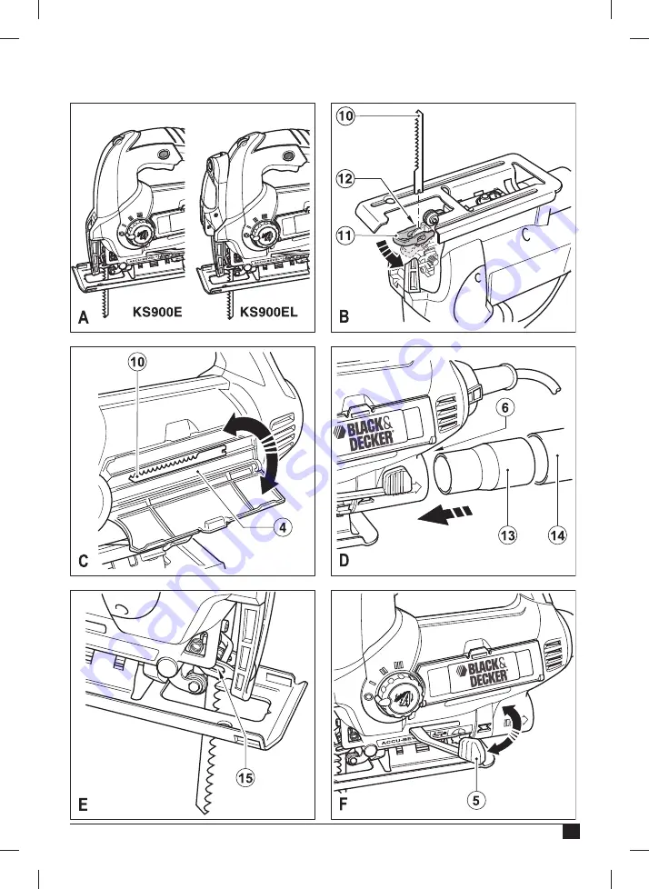 Black & Decker KS900E Скачать руководство пользователя страница 3