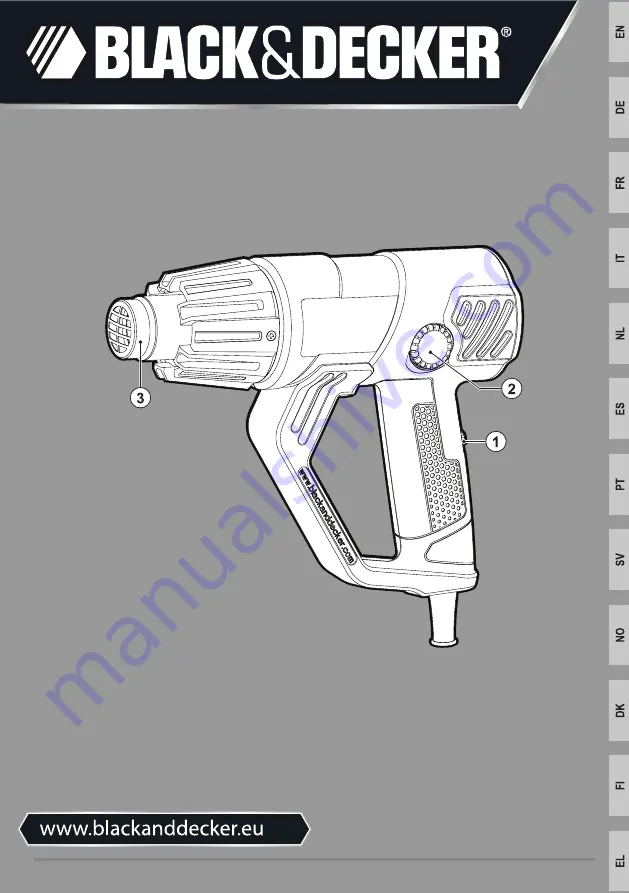 Black & Decker KX2001 Скачать руководство пользователя страница 1