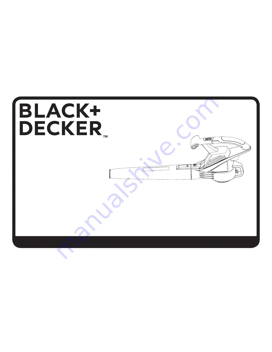 Black & Decker LB700 Instruction Manual Download Page 16