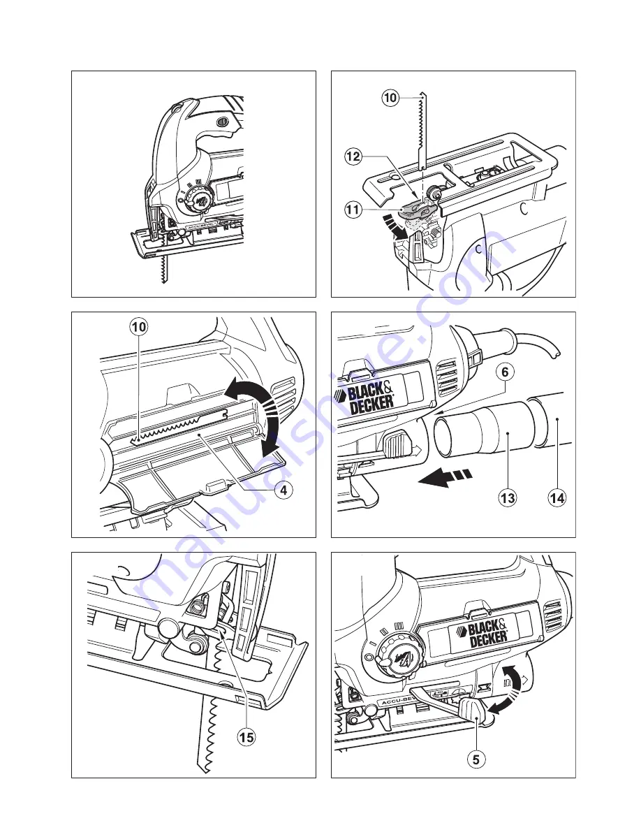 Black & Decker Linea Pro KS650K Instruction Manual Download Page 2