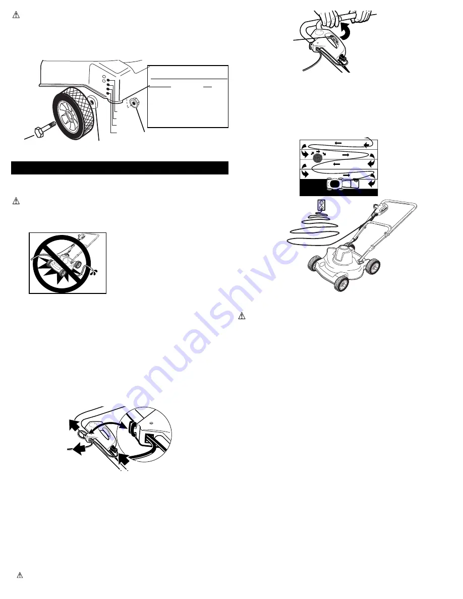 Black & Decker LM115 Instruction Manual Download Page 4