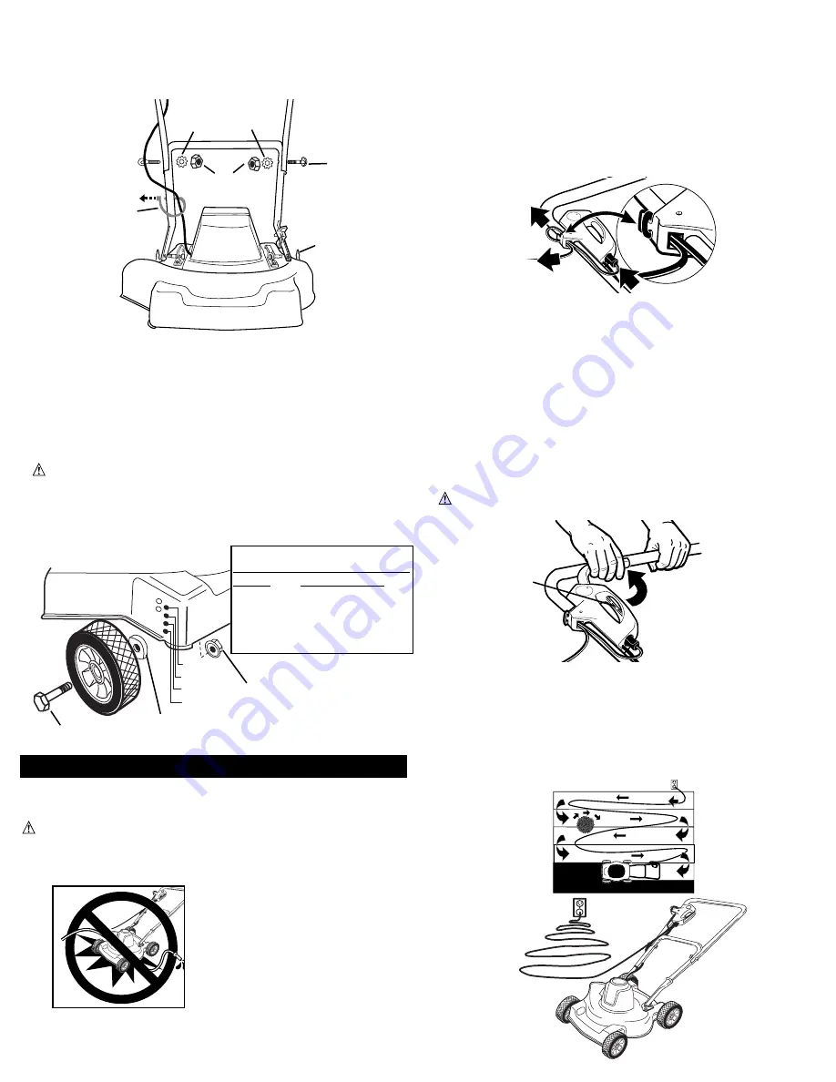 Black & Decker LM115 Instruction Manual Download Page 9