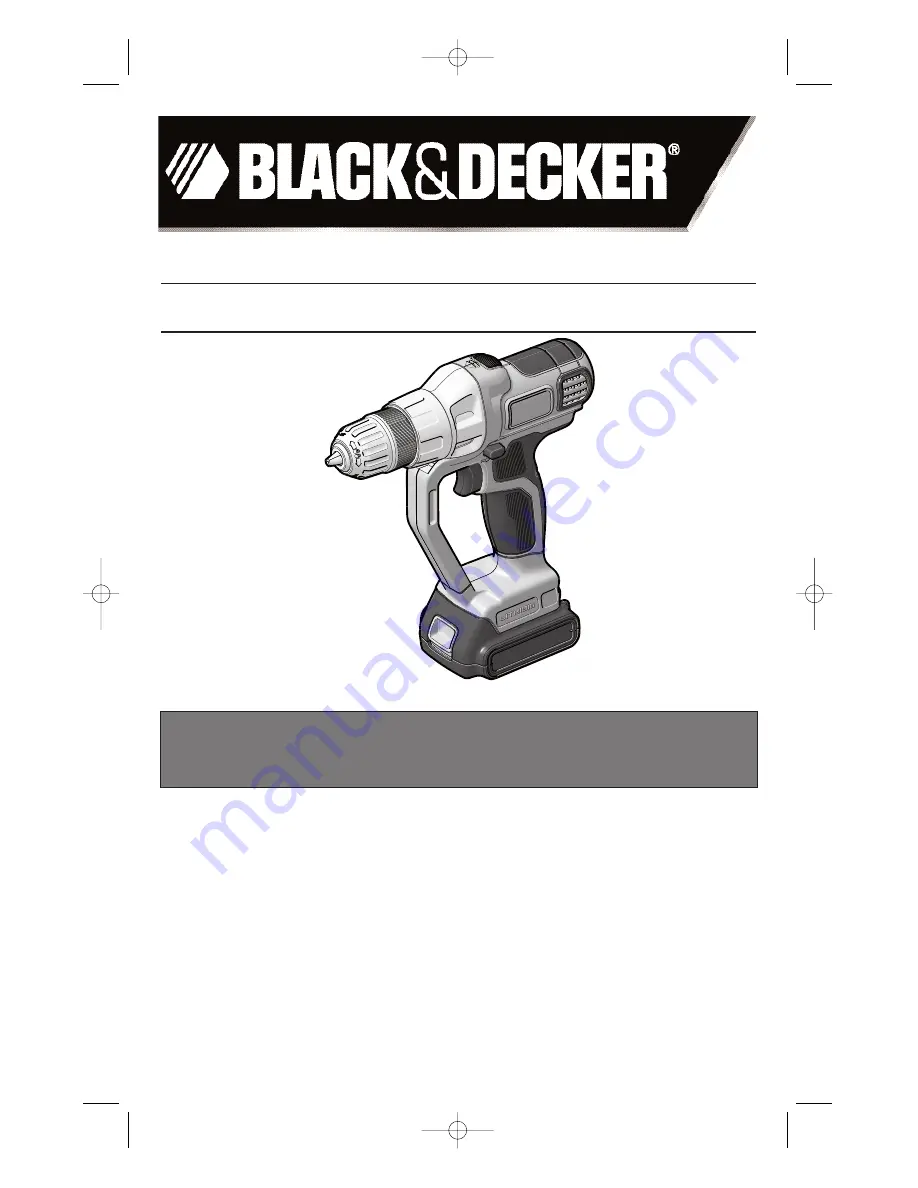 Black & Decker LMT16SB Скачать руководство пользователя страница 1