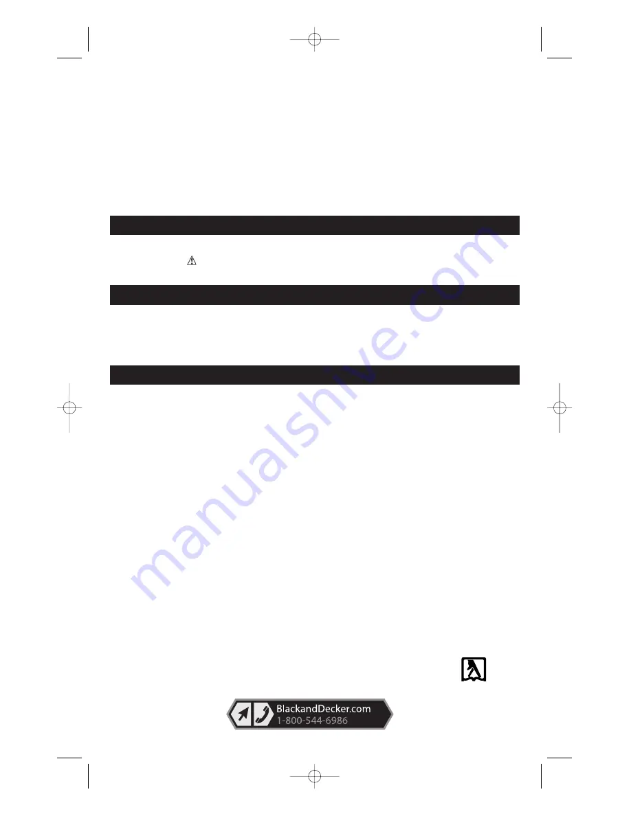 Black & Decker LMT16SB Instruction Manual Download Page 14