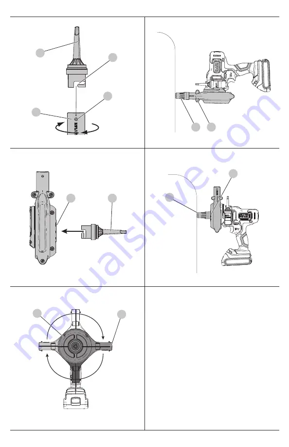 Black & Decker MATRIX BDCMTHVI Instruction Manual Download Page 4