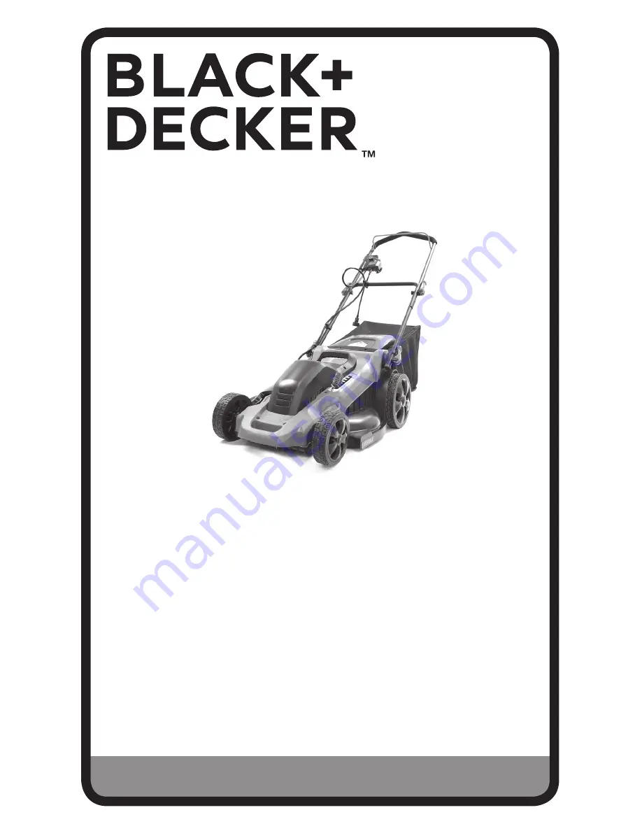 Black & Decker MM2000 Instruction Manual Download Page 1