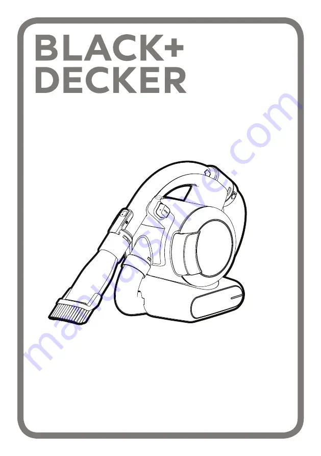 Black & Decker PD1810BEXT Manual Download Page 1