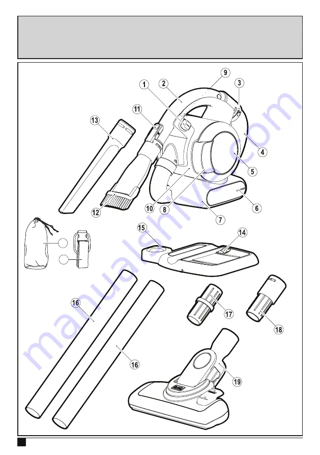 Black & Decker PD1810BEXT Скачать руководство пользователя страница 10