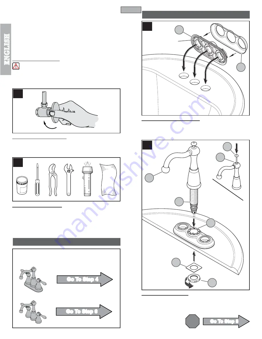 Black & Decker Price Pfister Marielle 46 Series Скачать руководство пользователя страница 2