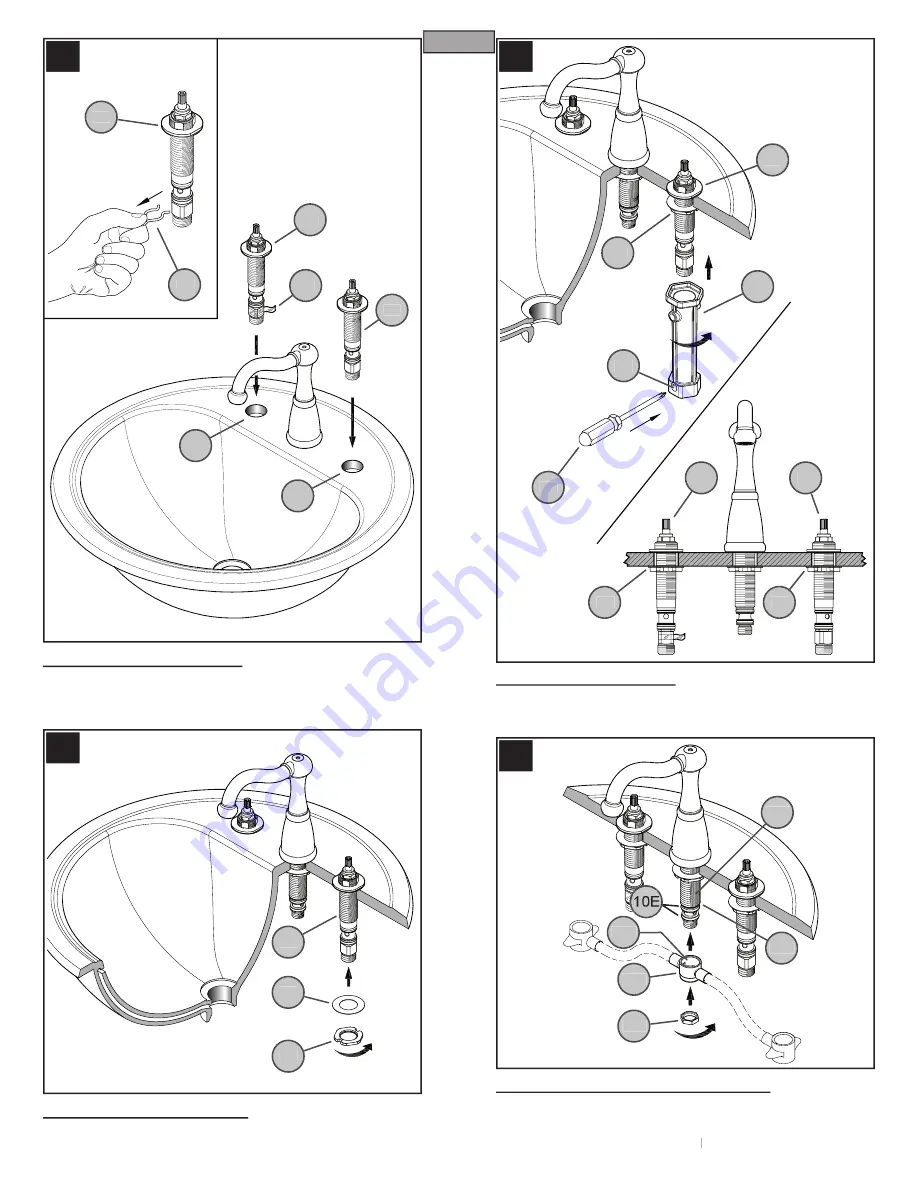 Black & Decker Price Pfister Marielle 49M Instructions Manual Download Page 3