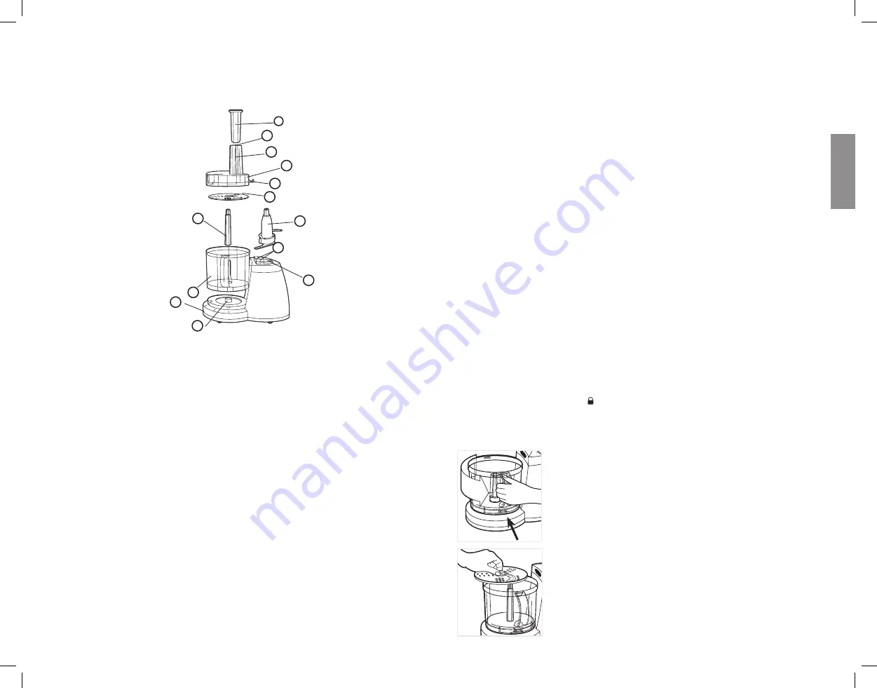 Black & Decker QUICK 'N EASY FP1336 User Manual Download Page 7