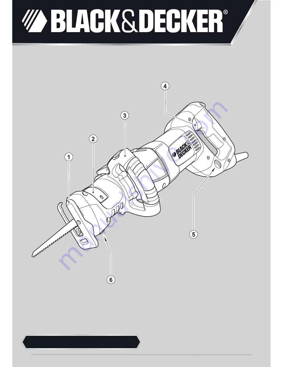 Black & Decker RS1050E Скачать руководство пользователя страница 1