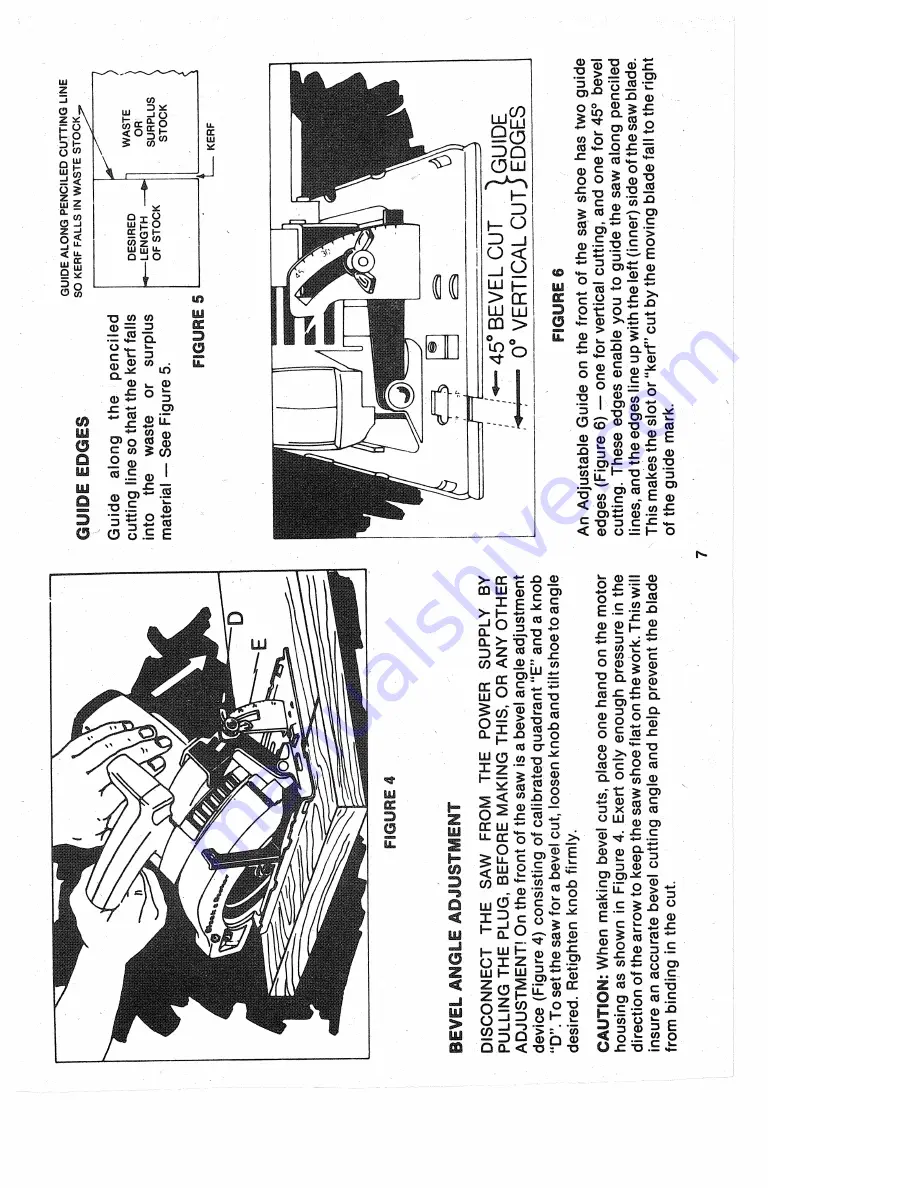 Black & Decker Sawcat 3027-10 Owner'S Manual Download Page 7