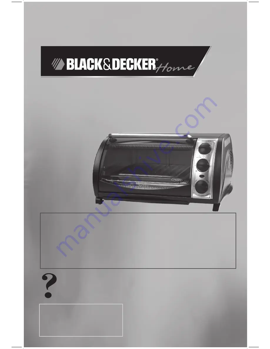 Black & Decker Toast-R-Oven TRO651 Use And Care Book Manual Download Page 1