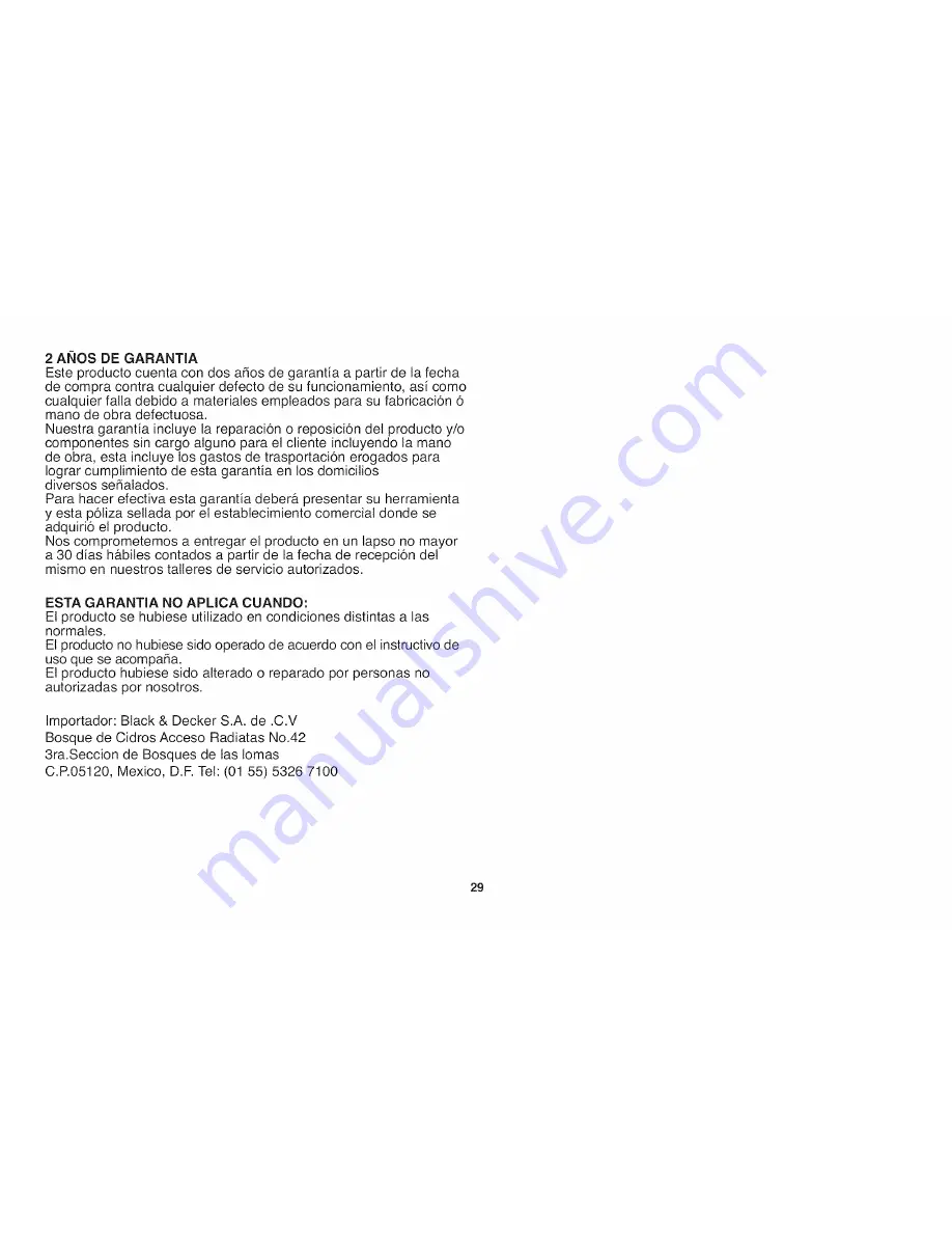 Black & Decker TRl16 Instruction Manual Download Page 29