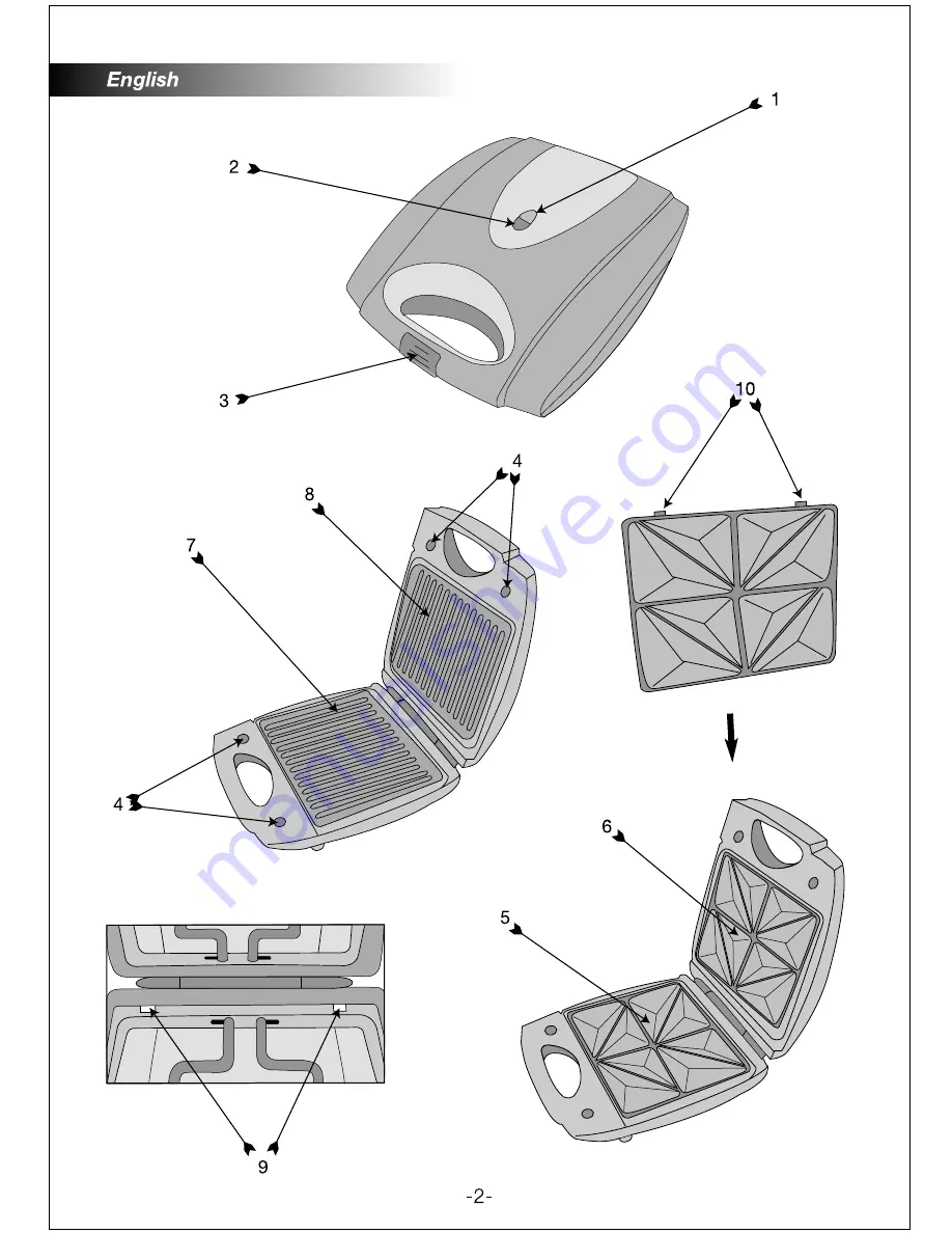 Black & Decker TS4040 Instruction Manual Download Page 2