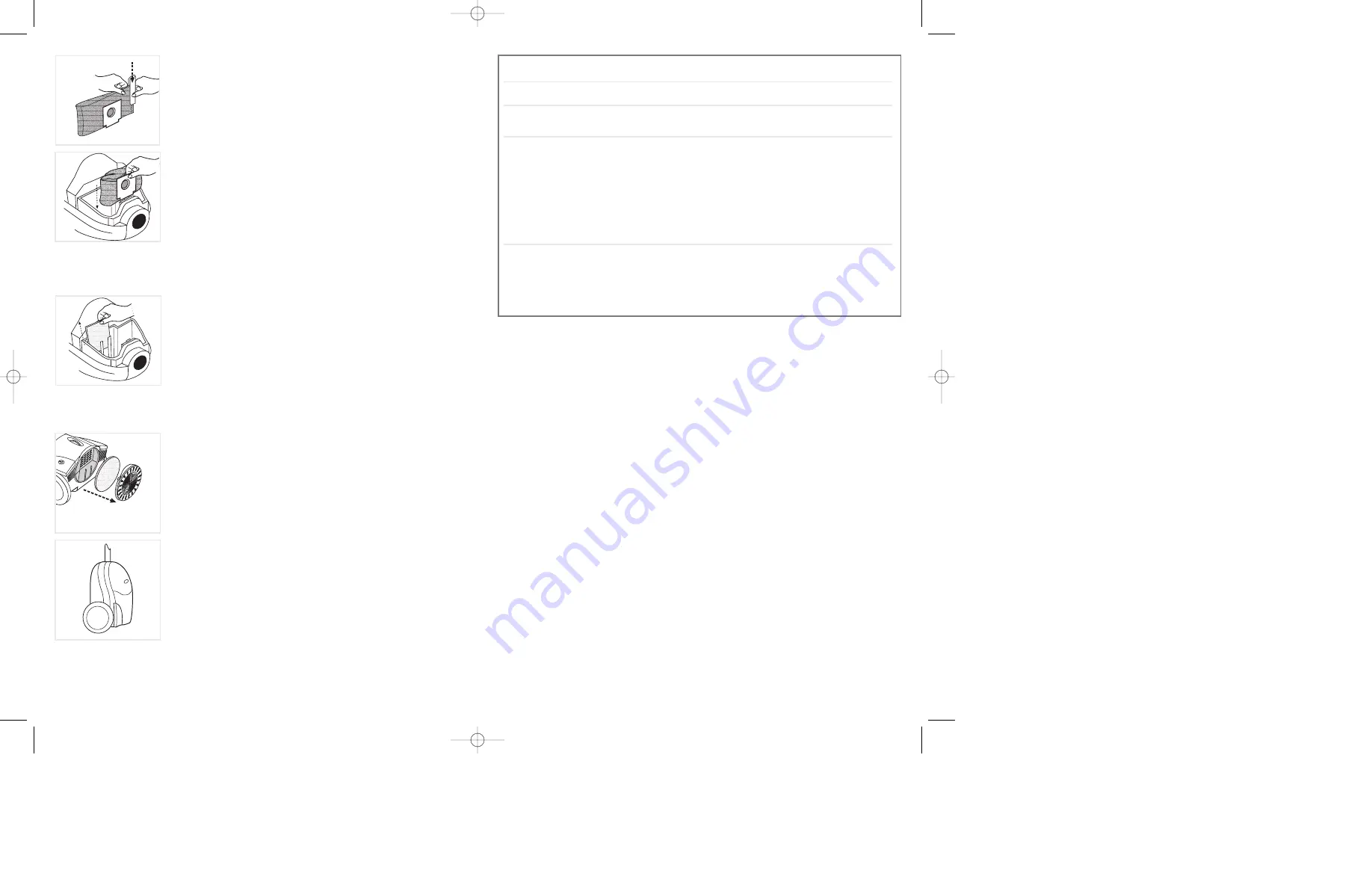 Black & Decker VC2600 Use And Care Book Manual Download Page 11