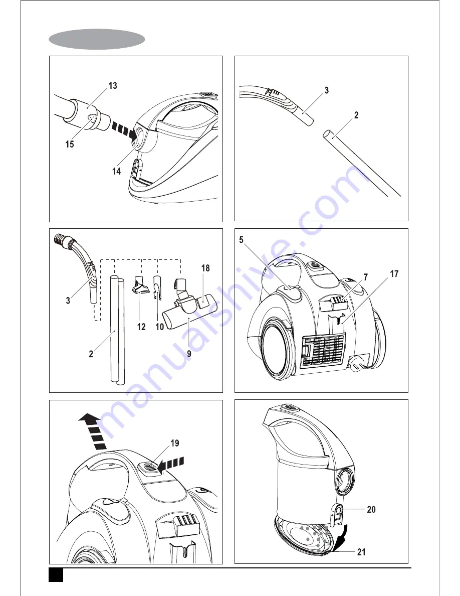 Black & Decker VM1450 Manual Download Page 36