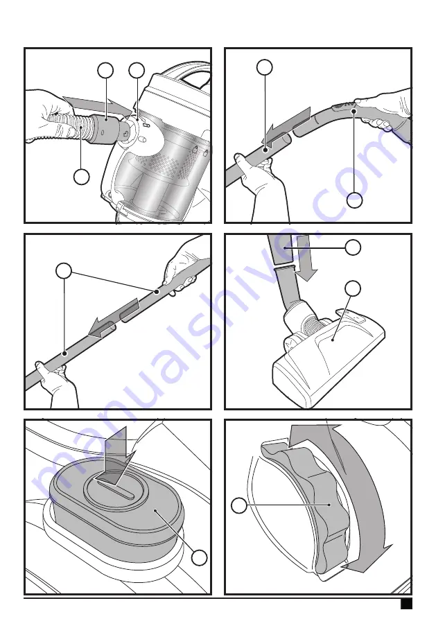 Black & Decker VM1480 Manual Download Page 3