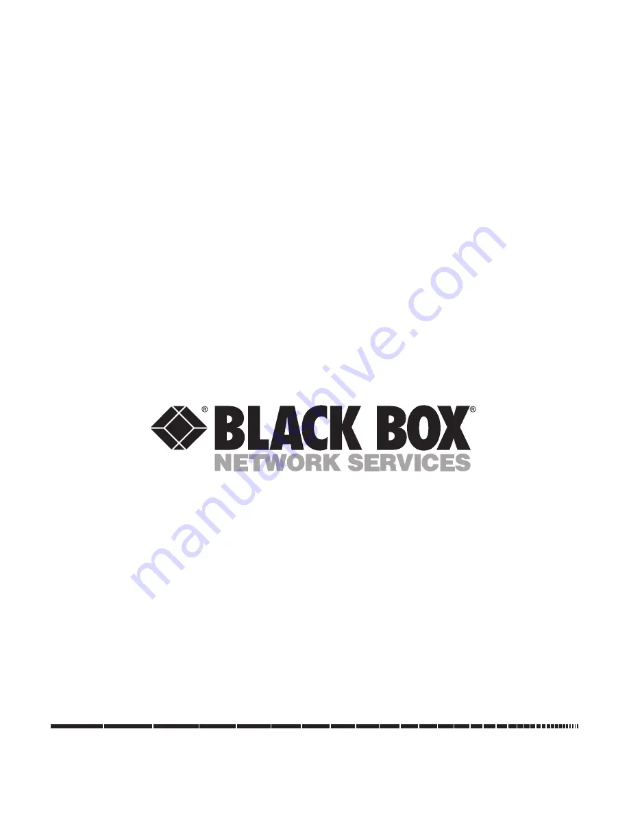 Black Box 5000 MX215C, 5000 MX218C Скачать руководство пользователя страница 268