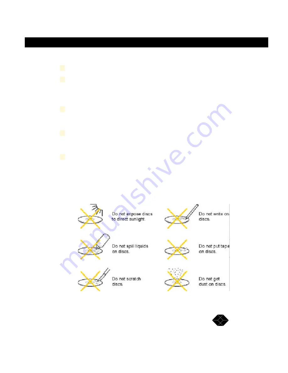 Black Box CDUNM10 Manual Download Page 19