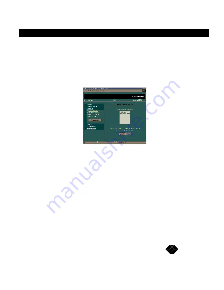 Black Box CDUNM10 Manual Download Page 59