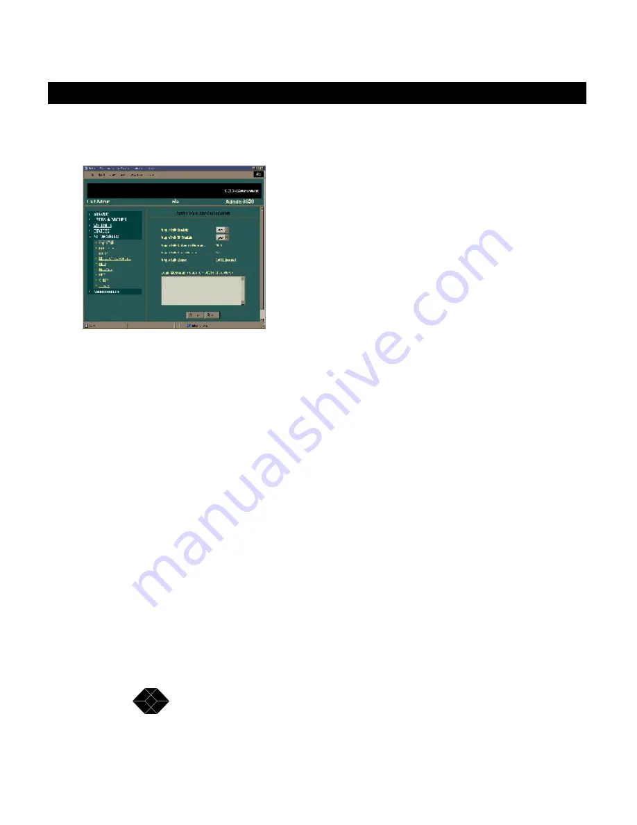 Black Box CDUNM10 Manual Download Page 70