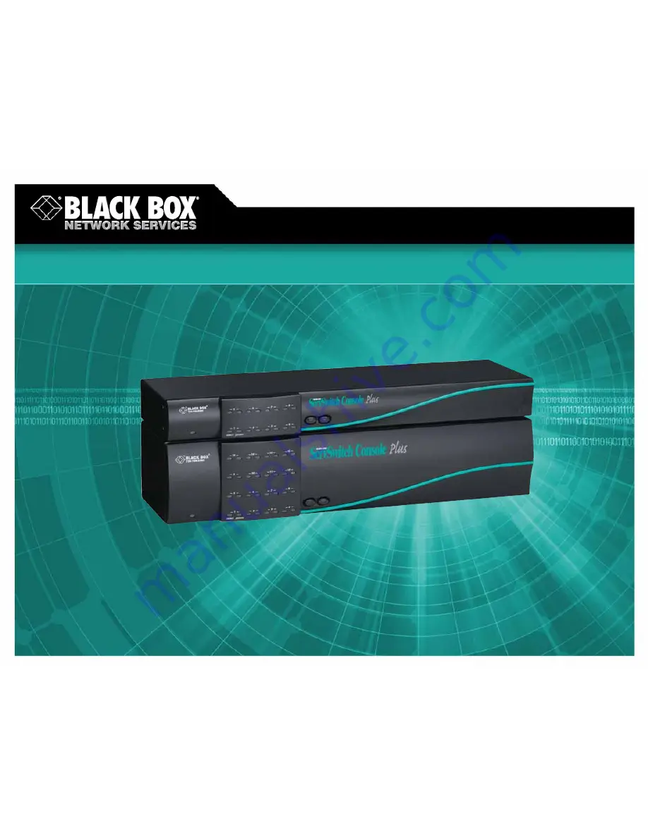 Black Box KV101A Скачать руководство пользователя страница 1