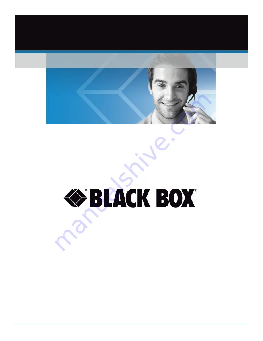 Black Box LB323A User Manual Download Page 20