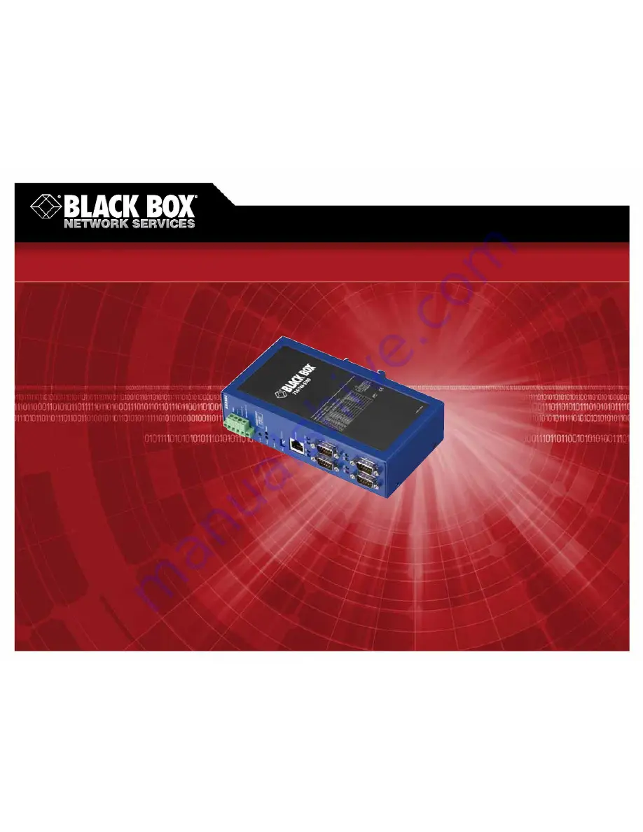 Black Box LES401A Скачать руководство пользователя страница 1