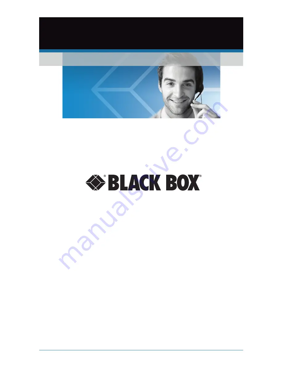 Black Box LPB1305A Скачать руководство пользователя страница 12