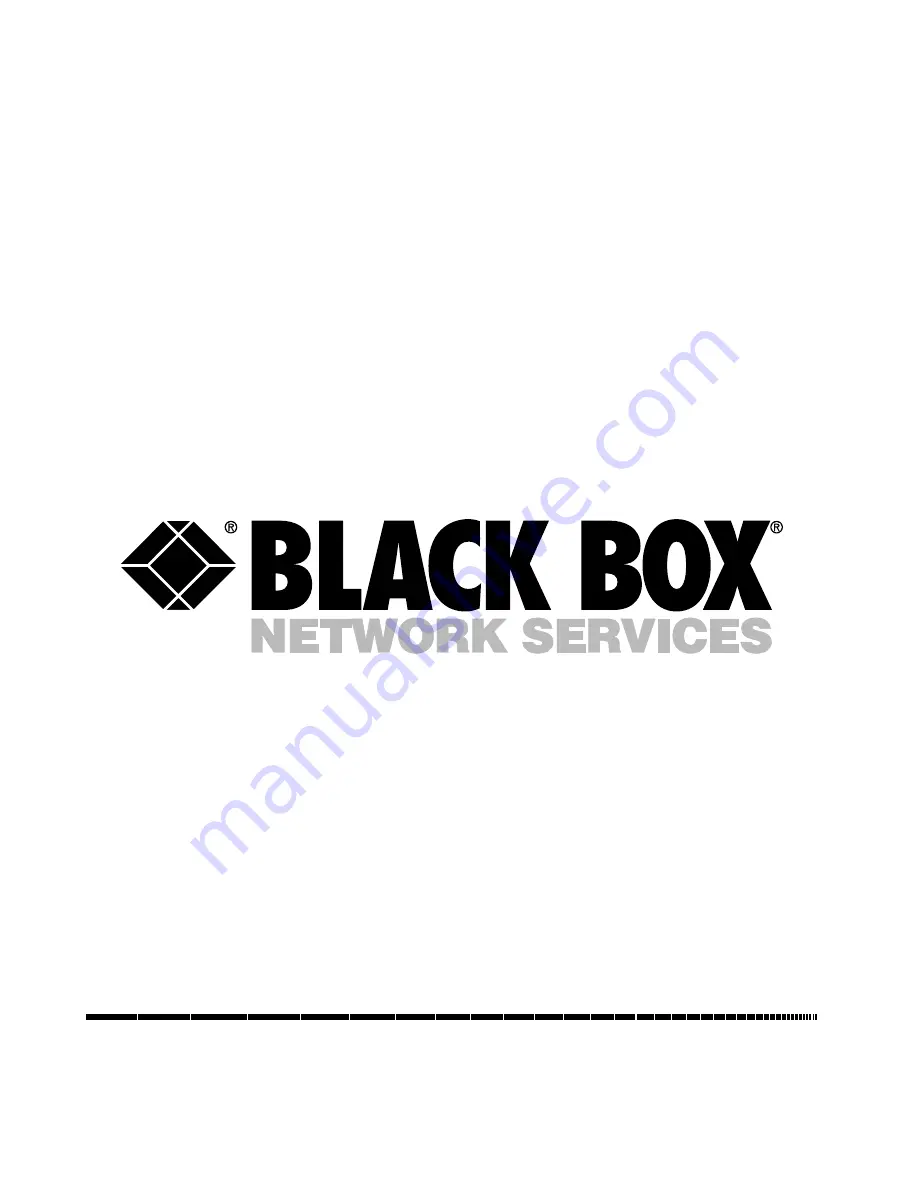 Black Box LS1016A User Manual Download Page 450