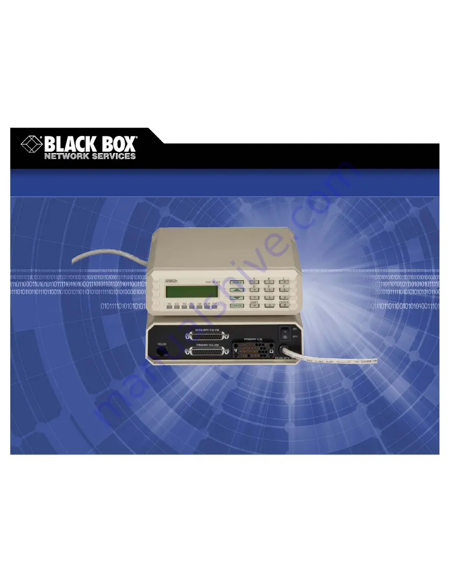 Black Box MT132V-R2 Specifications Download Page 1