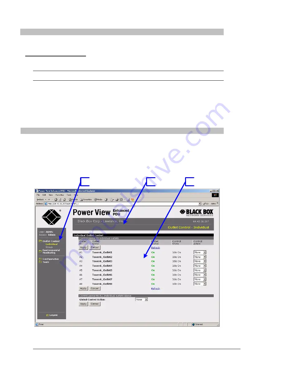 Black Box Power View PS570A Installation And Operation Manual Download Page 14