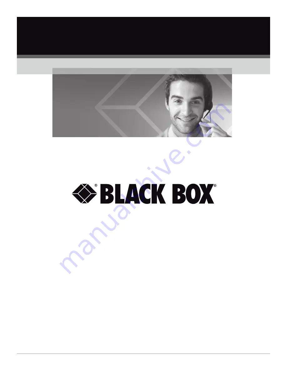 Black Box Radian VWP-2090 Скачать руководство пользователя страница 8