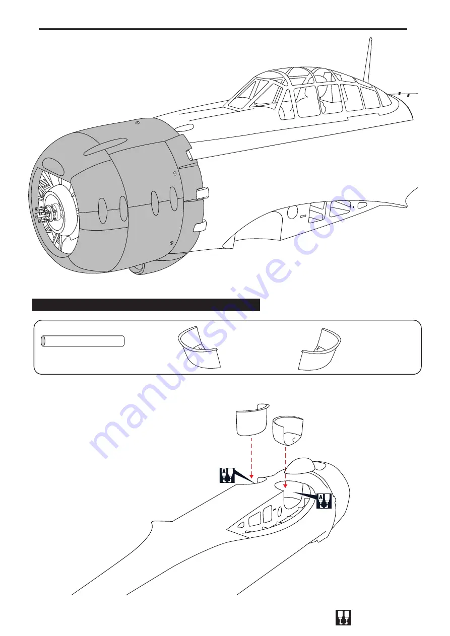 Black Horse Model A6M ZERO Instruction Manual Book Download Page 38