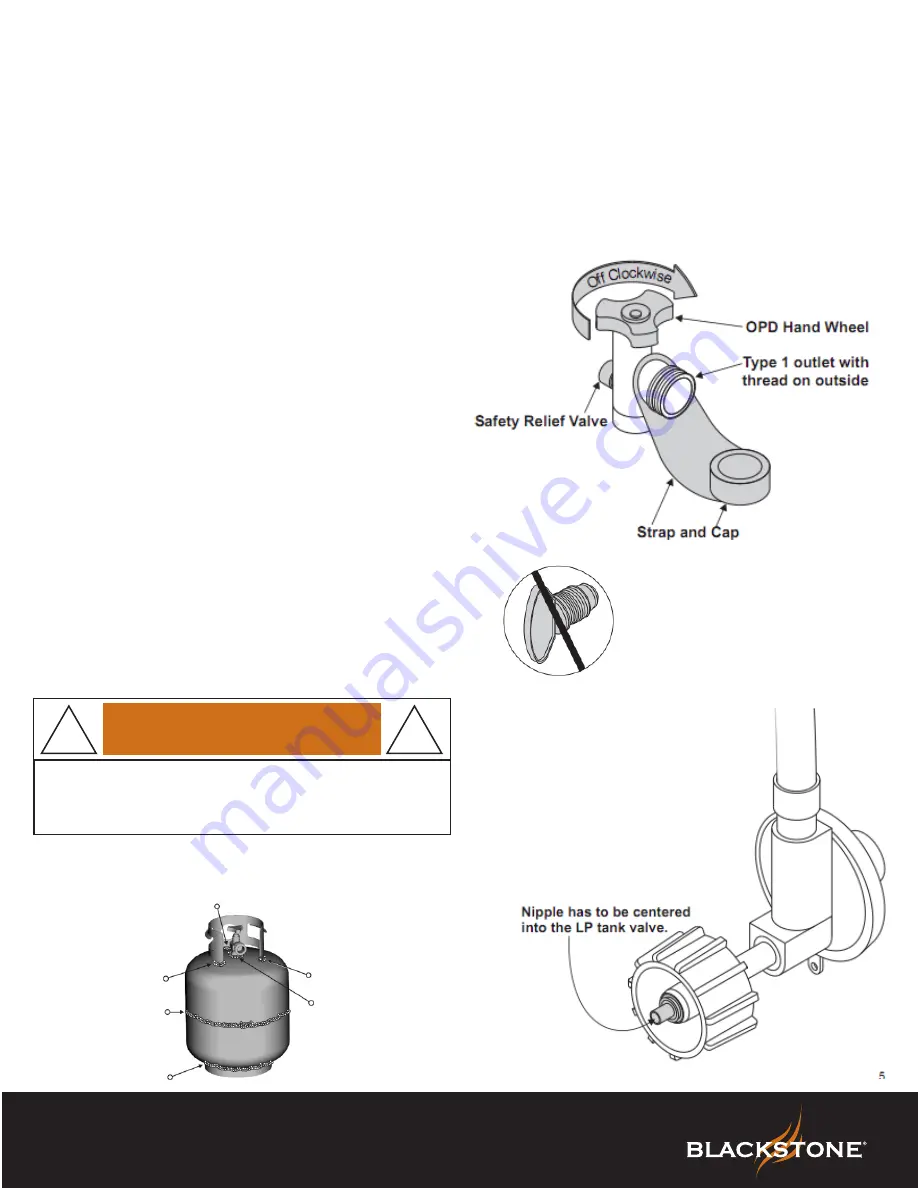 Black Stone 1575 Owner'S Manual Download Page 6