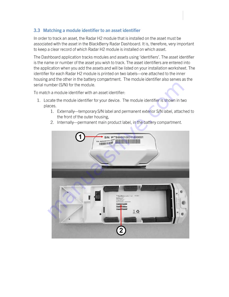 Blackberry ITC100-1 Скачать руководство пользователя страница 8