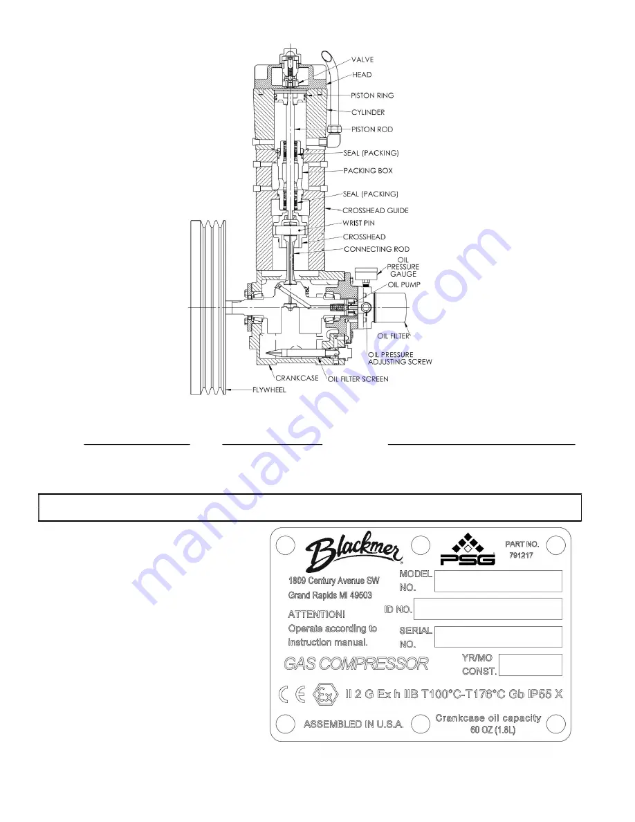 BLACKMER HD082C Скачать руководство пользователя страница 4