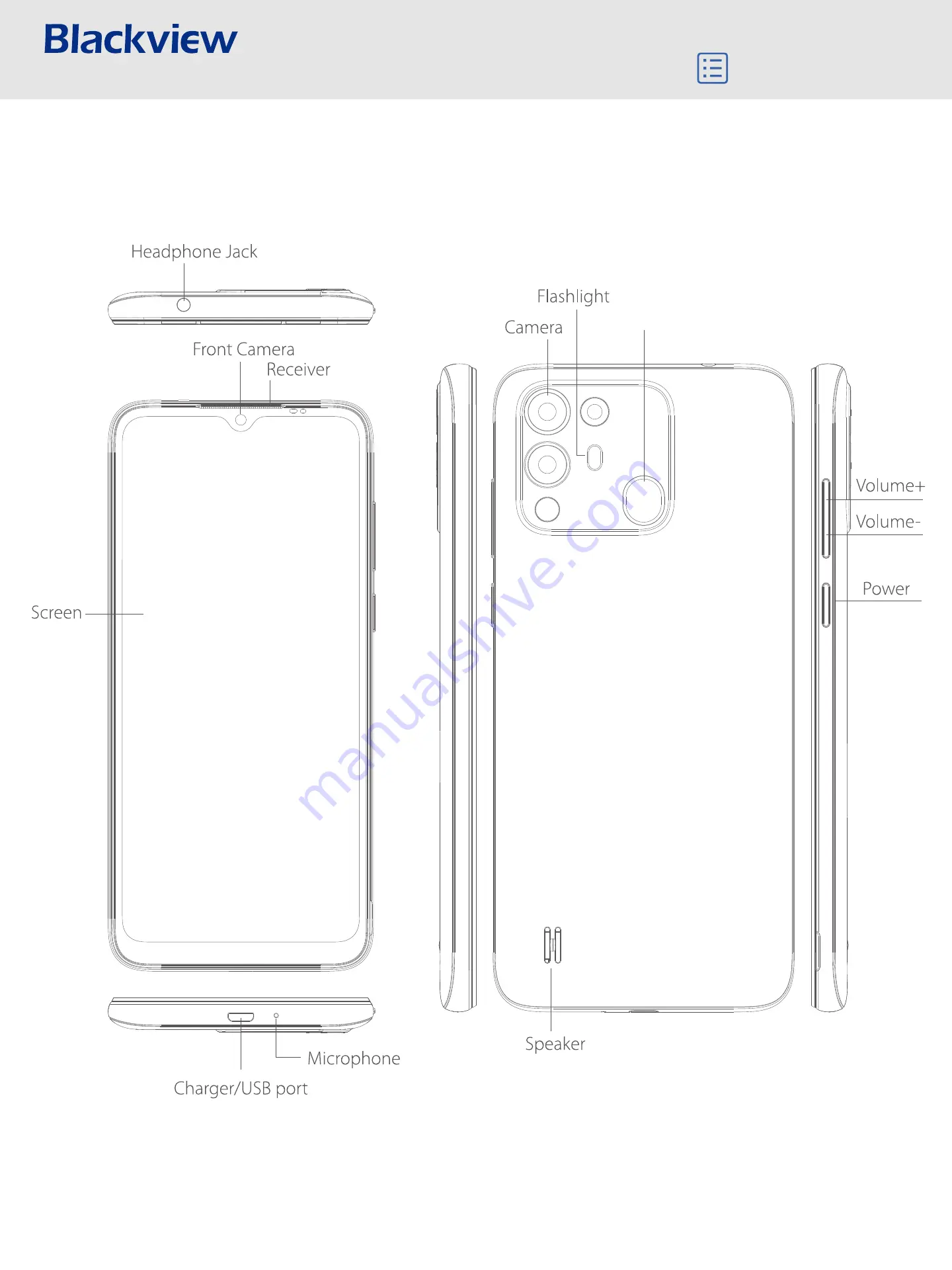 Blackview A55 Pro Series User Manual Download Page 4