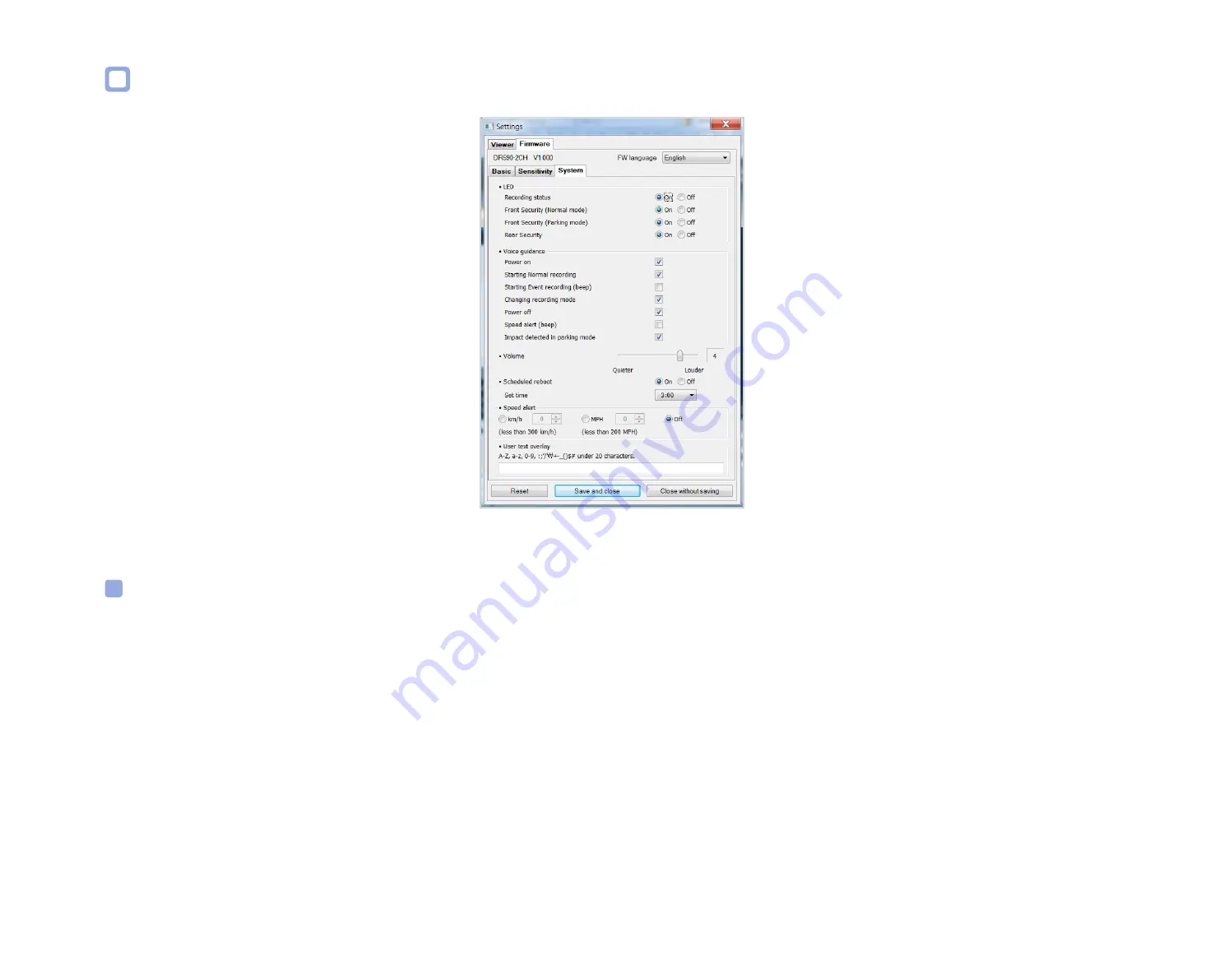 BlackVue DR590-2CH Manual Download Page 46